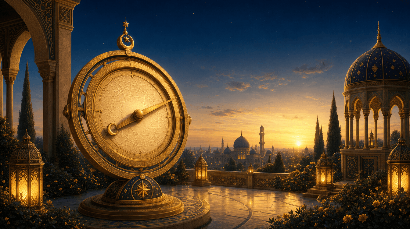 The Tawhid Compass world from the ages 11–13 lesson